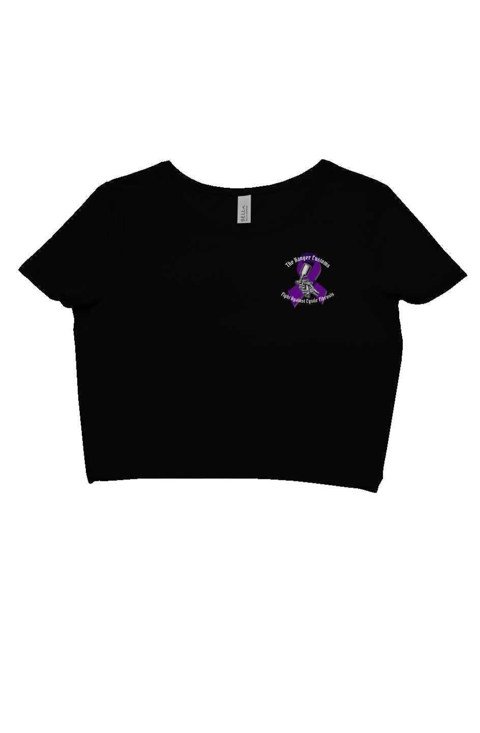 The Fighter crop tee