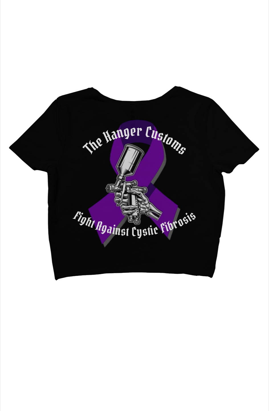 The Fighter crop tee