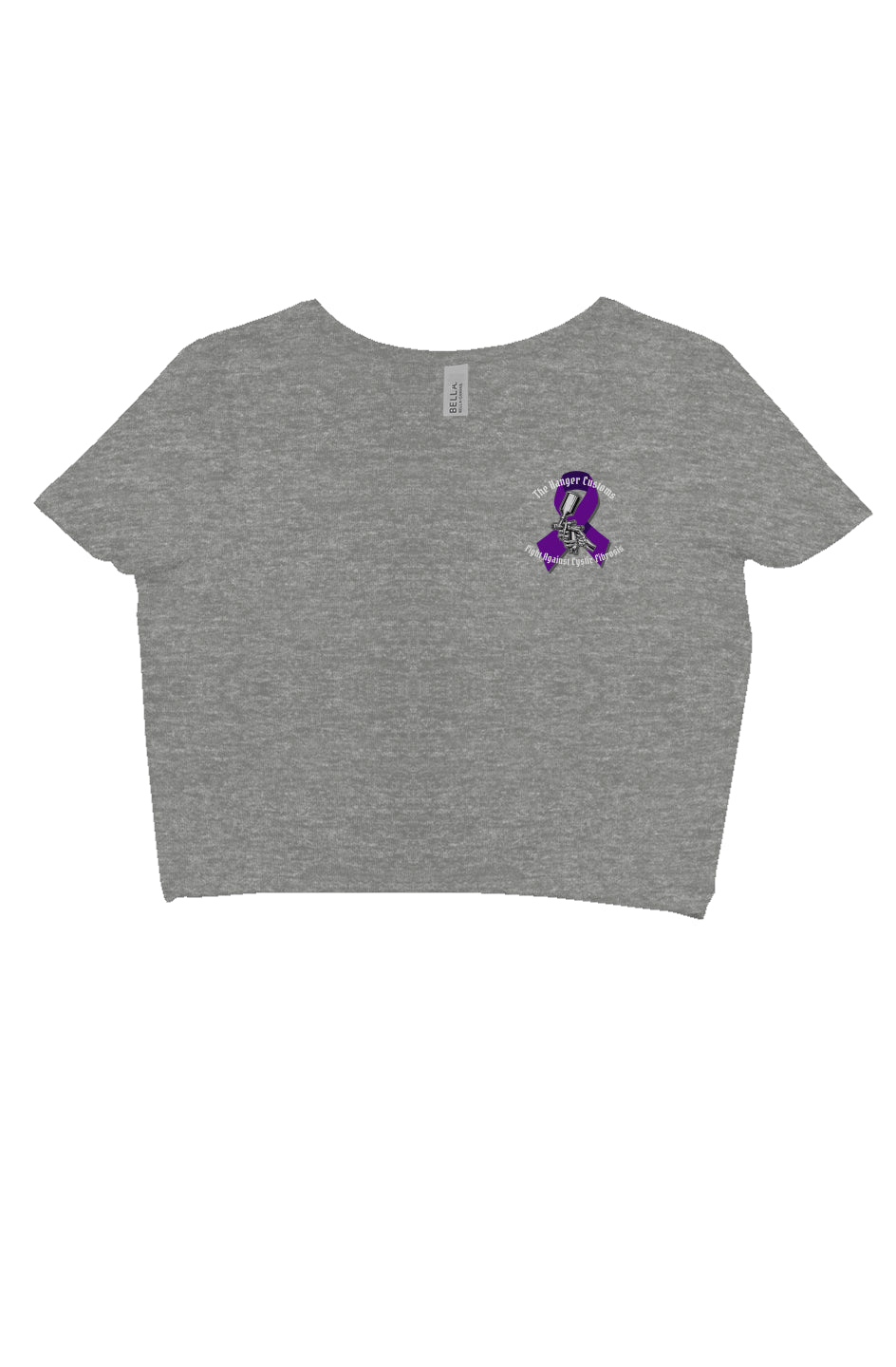 The Fighter crop tee