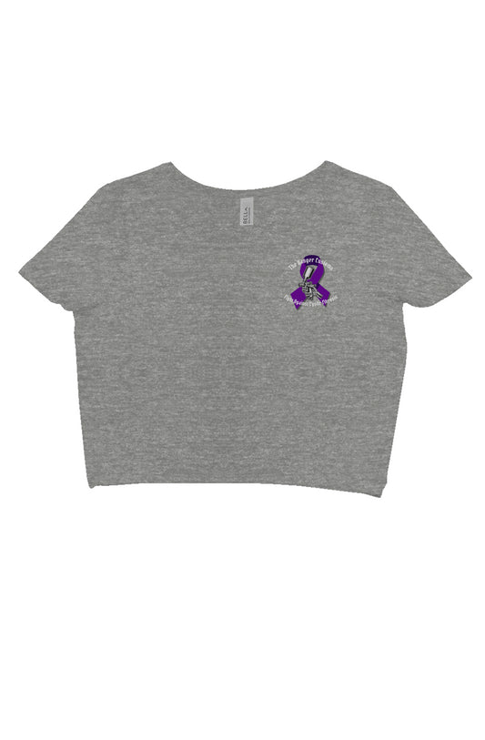 The Fighter crop tee