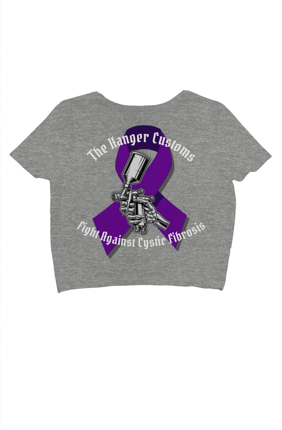 The Fighter crop tee